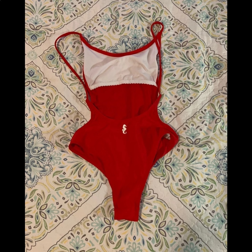 Sunny co Swimsuit in bright red